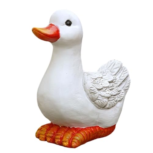 Statue de canard décorative pour aménagement extérieur et patio - 2