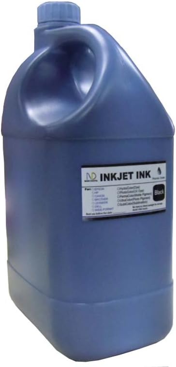 ND Brand 1 Gallon Black Refill Ink for Printer Cartridges