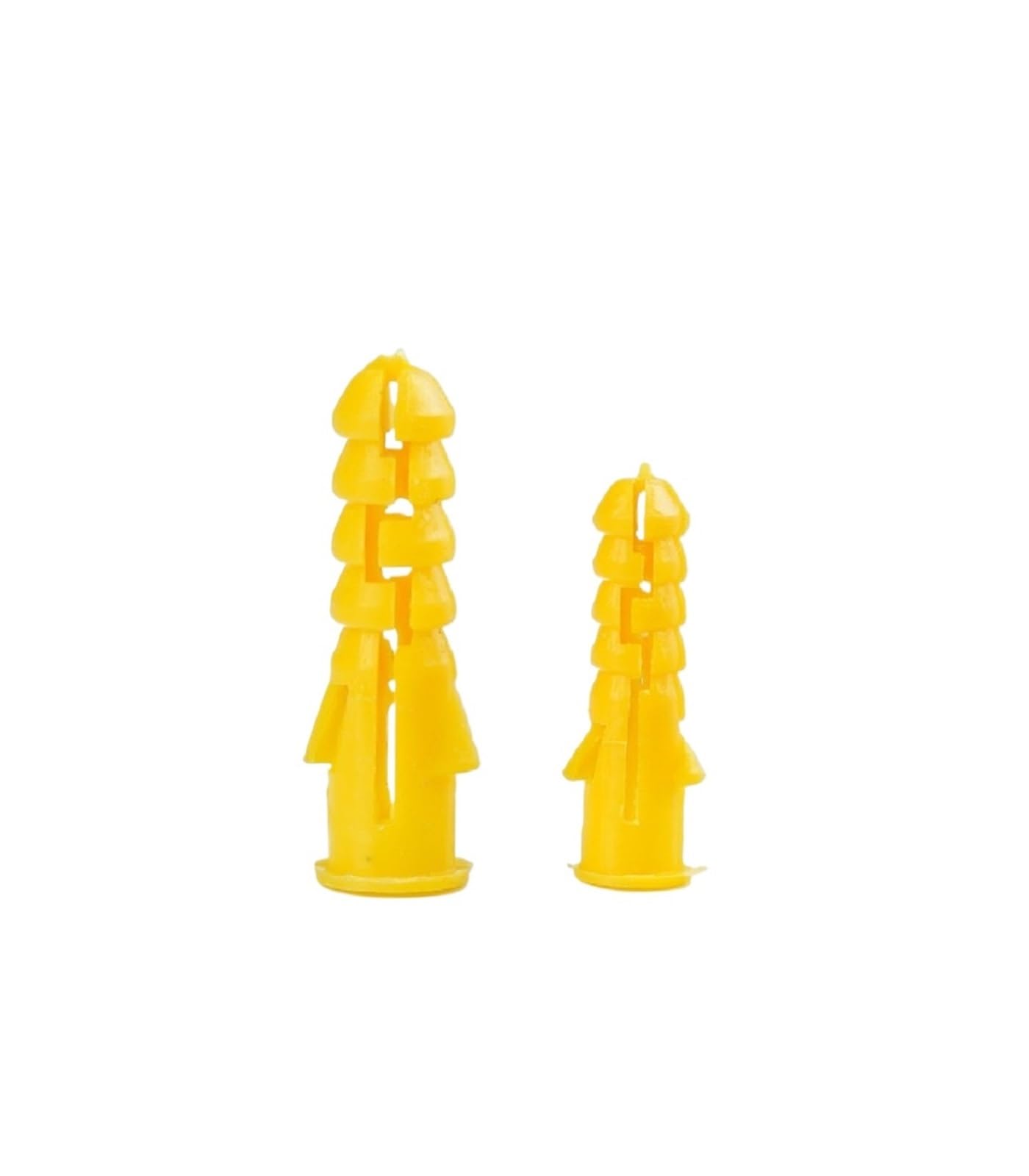 Juego de Tapones de Pared, Tacos de plástico for Pared M8, Amarillos, Varios tamaños, Paquete de 500 Unidades(M8X80MM 100PCS)