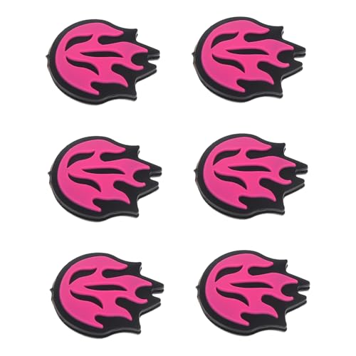 VANZACK 6Pcs Tennis Racket Vibration Dampeners Durable Shock Absorbers for Enhanced for All Tennis Equipment Lightweight and Wear Resistant Accessories