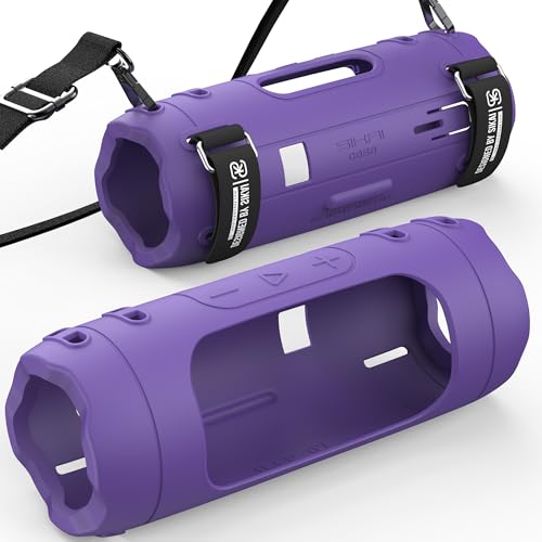Étui de protection pour JBL Flip 7 coque antichoc anti-rayures violette