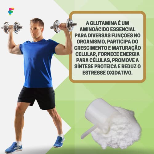 L-Glutamina Em Pó 500 g Puro Sabor Natural Refil Bodyactive