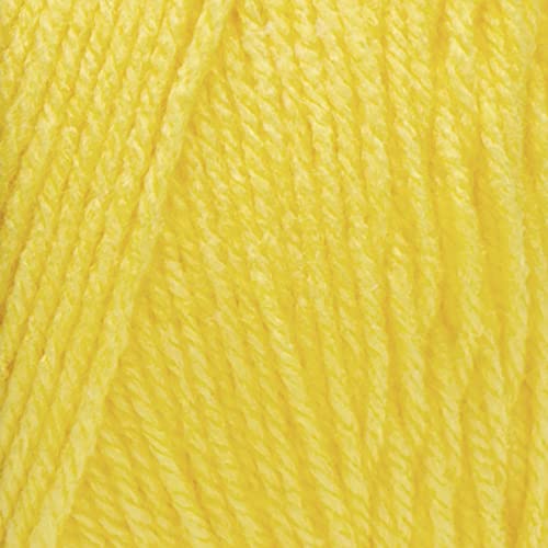 image for RED HEART Super Saver Jumbo Yarn, Bright Yellow, 1 Pack