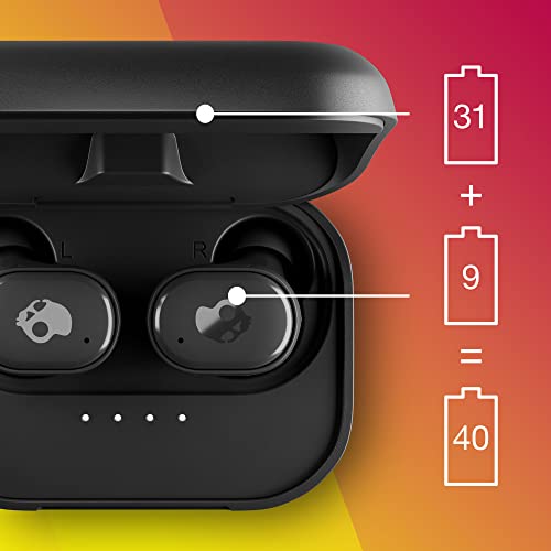 image for Skullcandy Grind In-Ear Wireless Earbuds, 40 Hr Battery, Skull-iQ, Ale