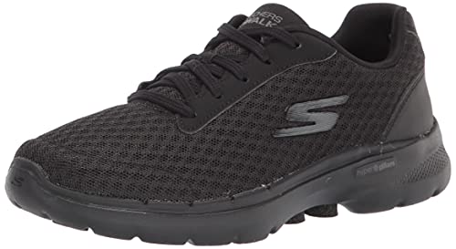 Skechers Performance Women's GO Walk 6 - Iconic Vision, Black, 5