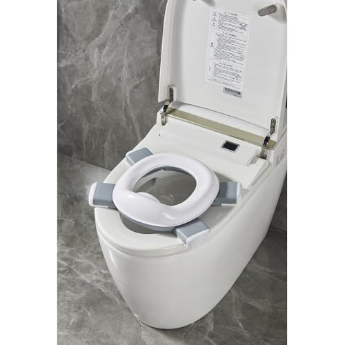 Miniatura 4 de Interbaby Orinal Bebe Portátil 2 En 1 Reductor Wc Portatil Niños Orinal Plegable Viaje Asiento Antideslizante, Compacto Y Cómodo Ideal Para Casa, Guardería Y Vacaciones Desde 18 Meses
