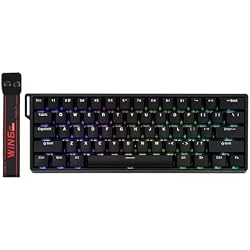 EPOMAKER Aula WIN60 HE 60% Wired Magnetic Keyboard with Adjustable Actuation, 8000 Hz Polling Rate, Hall Effect Switches, Hot-Swap, for FPS Games (Black)