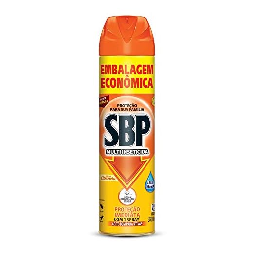 SBP Multi Inseticida Aerossol Óleo de Citronela Embalagem Econômica, Laranja, SBP, 380ml