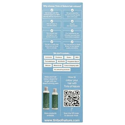 TINTS OF NATURE 6N Natural Dark Blonde Hair Color, 4.4 FZ