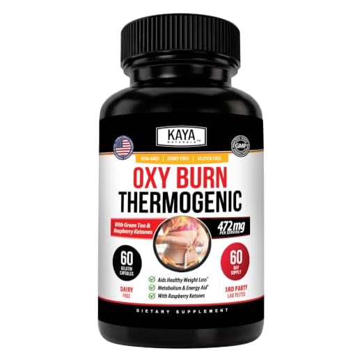 Kaya Naturals Oxy Burn Thermogenic Capsules