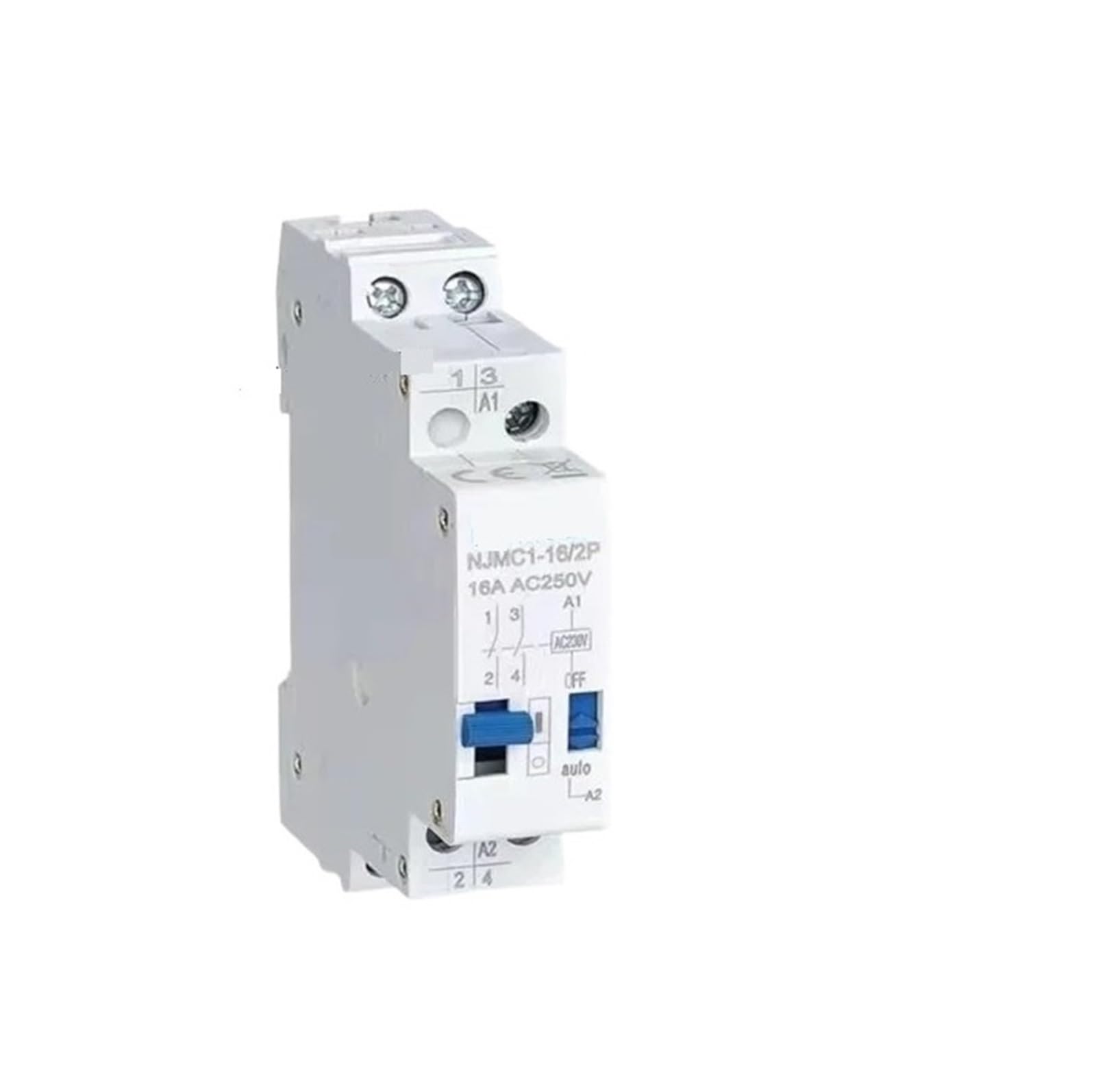 Relais à impulsion CHINT NJMC1-16 16A AC220V télérupteur rail DIN