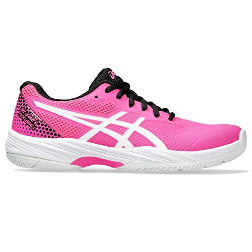 ASICS Women's Gel-Game 9 Pickleball Shoes, 8, HOT Pink/White