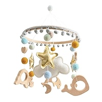 Amazon.com : MOVEBO Musical Baby Mobile for Crib - Crib Toys