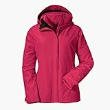 TOP FEATURES: Die Funktionsjacke hat eine im Kragen verstaubare Kapuze und eine Reißverschluss-Sicherheitstasche innen.