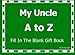 My Uncle A to Z Fill In The Blank Gift Book (A to Z Gift Books) (Volume 13)