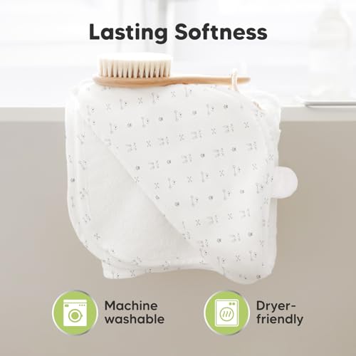 Soft Bamboo Baby Hooded Towel for Girls and Boys