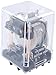 NTE Electronics R10-11A10-120B Series R10 General Purpose AC Relay, DPDT-NO Contact Arrangement, 10 Amp, 120 VAC, Push to Test Button