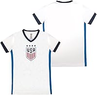 Vista 26 de Icon Sports Camiseta oficial del equipo nacional de fútbol femenino de EE. UU. para el día del partido - Niñas