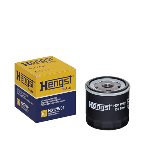 HENGST - Ölfilter H317W01 - Öl-Anschraubfilter für KFZ - Hochwertiger Motorölfilter für KFZ mit Otto- oder Dieselmotor - Robuster Ölfilter mit hoher Schmutzaufnahmefähigkeit
