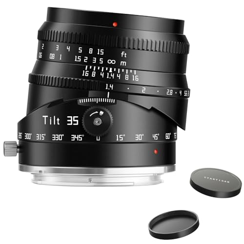 TTArtisan Objectif 35 mm F1.4 Tilt-Shift APS-C MF pour appareils photo sans miroir (NZ-Mount Z50, Z50II, Zfc, Z30, etc.). Réglages : Z5, Z6, Z7, Z6I, Z6III, Z7I, Z9
