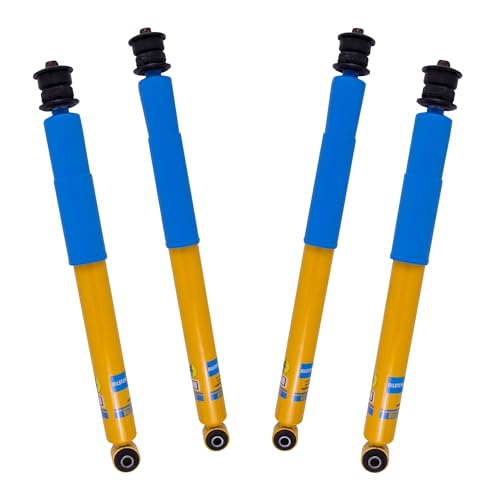 Bilstein Set of Front and Rear B6 4600 Series Shocks Compatible with 2019-2025 RAM 2500 w/o Air Suspension with 0 Lift | Easy Installation | Smooth Performance