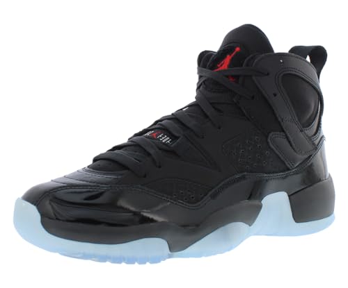 Image of Nike Mens Jumpman Two Trey Running-Black /University RED-BLACK-WHITE-DO1925-003-8