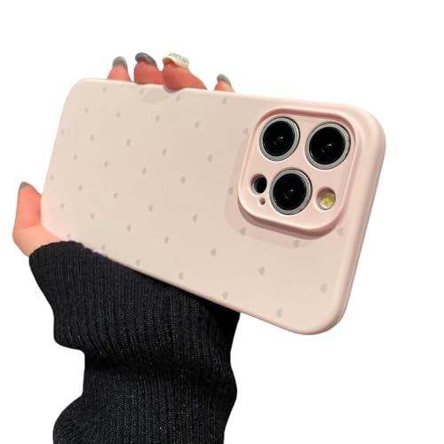 Coque iPhone 12 Pro rose cœur pour la protection de votre smartphone