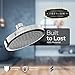 SparkPod Round Rain Shower Head with Shower Head Extension Arm - High Pressure Rain - Luxury Modern Look - No Hassle Tool-less 1-Min Installation (16