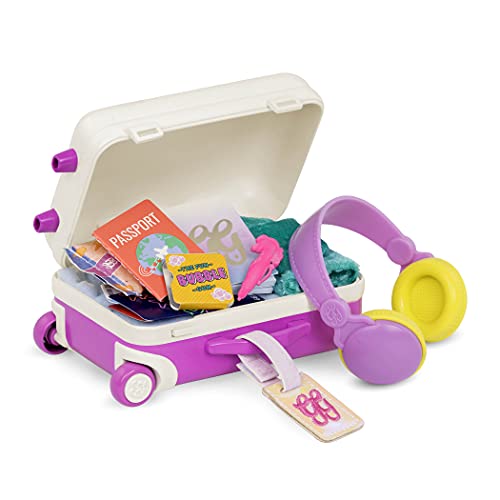 Glitter-Girls--Carry-On-Luggage-Set--Rolling-Suitcase-Headphones-and-Travel-Essentials--14-inch-Doll-Accessories--Toys-for-Kids-Ages-3-and-Up-15pcs