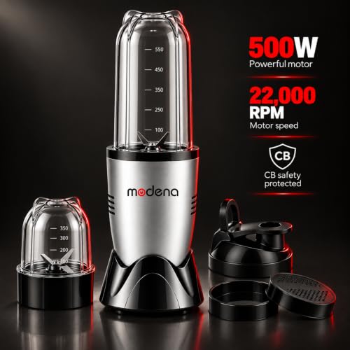 Modena Store Modena NutriMix Mixer Grinder 2 Jars - Image 3