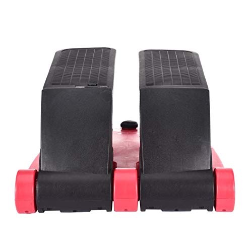 Lojitol Thigh Machine Mini Steppers with Resistance Bands Air Stepper Portable Climber Stair Stepper with LCD Monitor