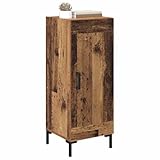 Couleur: Bois ancien Tomostar Buffet Cuisine, Armoire de Cuisine Meuble de Rangement Olden Bois Ancien 34,5x34x90 cm
