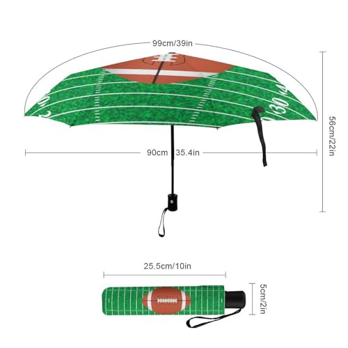Parapluie pliant fleurs blanches automatique et compact pour voyage