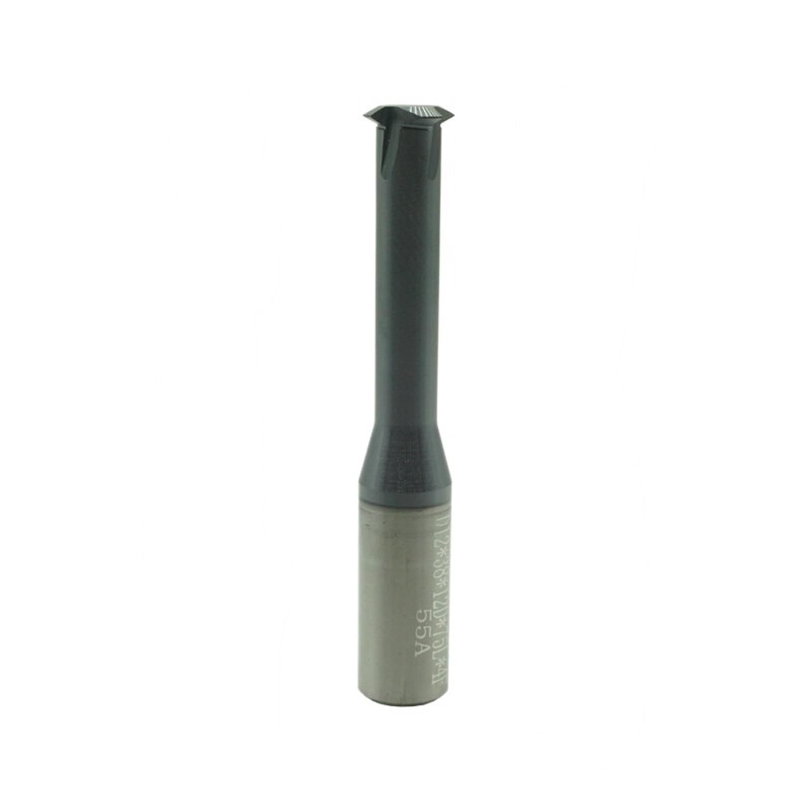 Router bits, Single Tooth Spiral Milling Cutter, 55 Degrees Tungsten Carbide Thread End Mill CNC Router Bits(D6 14 D6 L50)