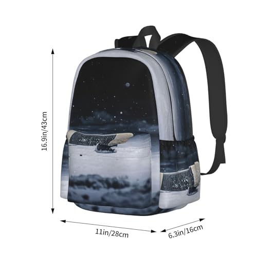 Sac à dos d'école décontracté pour les cours et trajets - 6