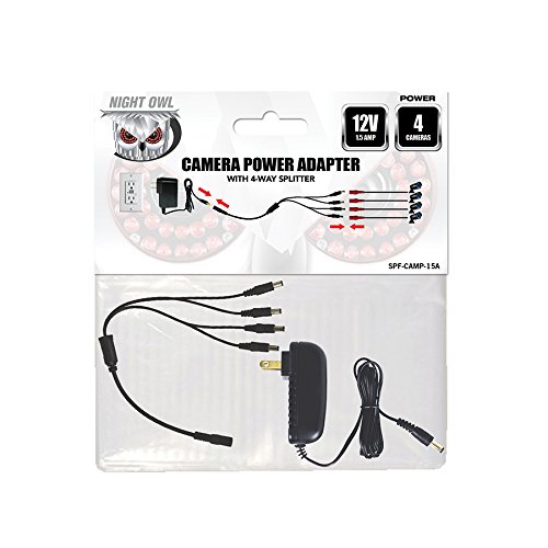 Night Owl Security Camera Power Adapter with 4-Way Power Splitter by Night Owl - Image 3