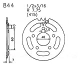 Teile Zündapp Kettenrad 41 Zähne M 25 M50 434 Bergsteiger Mofa Moped