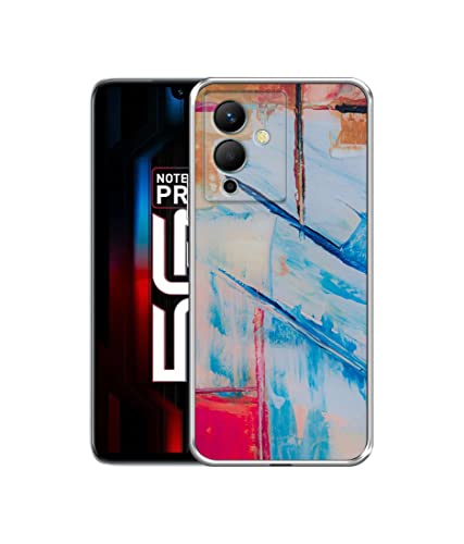 Image of Amazon Brand- Solimo Color Shade Printed Silicon Soft TPU Back Case Cover Compatible for Infinix Note 12 Pro 5G