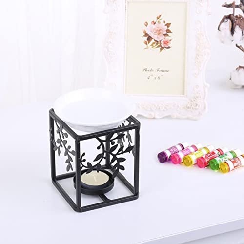 Brûleur huiles essentielles avec support fer diffuseur parfum chambre - 4