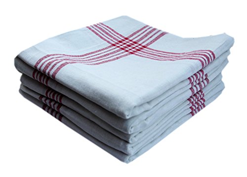 Image of Space Fly 100% Cotton Chapatis Napkin and Cleaning, Duster Cloth for Home Cleaning, Dishcloths and Kitchen Duster Cloth Napkin, Multipurpose Cleaning Cloths, Lunch Towel Size: 53 x 53 CM (6)