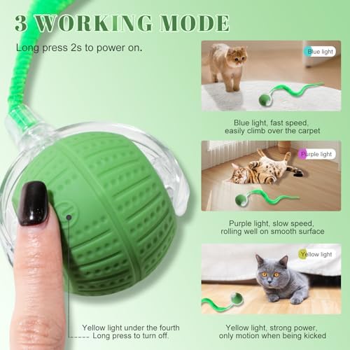 NVTED 2 PCS Interactive Cat Toys for Indoor Cats — alternate color or size variant on Amazon