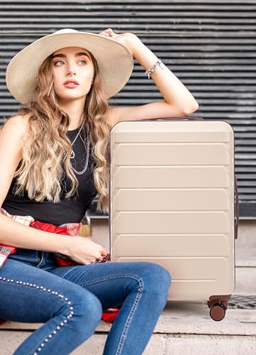 Image of 3-Piece ABS Hardshell Suitcase Set Lightweight, Tough & Scratch-Resistant