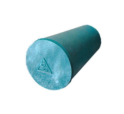 M35 Neoprene Solid Tapered Rubber Stopper, 47/64" Top Diameter, 35/64" Bottom Diameter, 1 Size, 31/32" Length