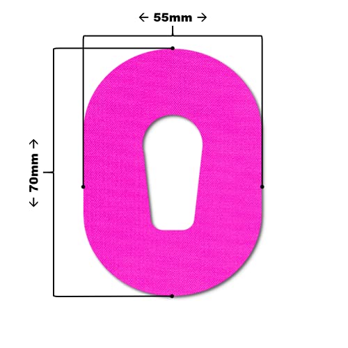MySweetStitch - 10 x Dexcom G6 Patches, Overpatch diameter 70 x 55mm, Waterproof, Breathable, Skin-Friendly, Made in Germany, Pink - Image 3