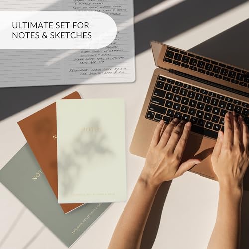 ZICOTO-Aesthetic-Journal-Notebook-Set-of-4-For-Women-Cute-College-Ruled-A5-Journaling-Notebooks-with-Lined-Pages-Perfect-For-Writing-And-Staying-Organized-at-Work-or-School