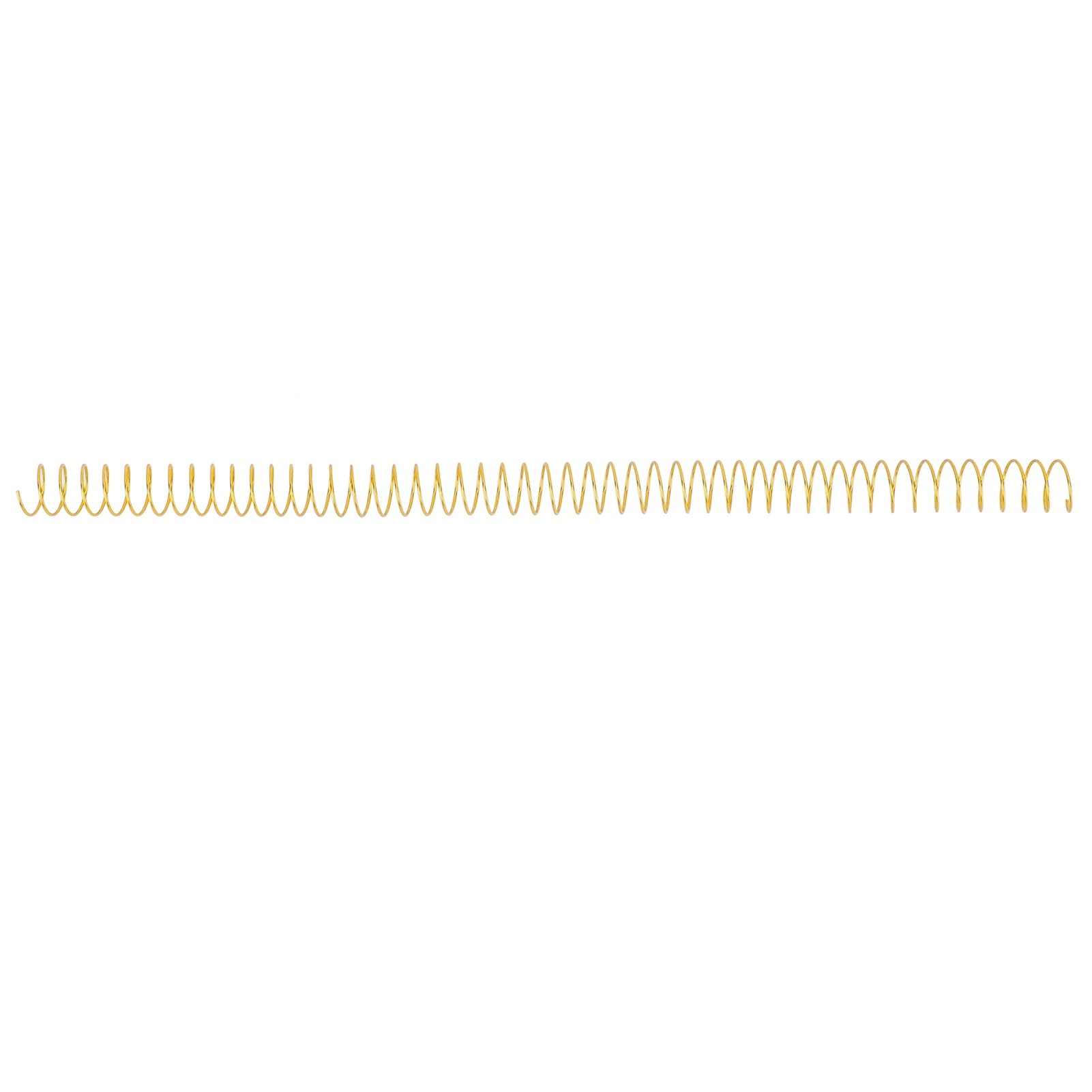 Cocoarm Bobine per Rilegatura a Spirale da 100 Pezzi, Ferro con Rapporto 4:1, capacità di 115 Fogli per Carta A4 e Rilegatura di Documenti (GOLD)