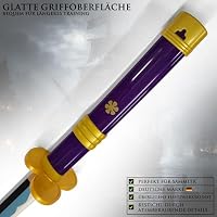 One Piece – Oden’s Enma Schwert – Klinge aus Holz mit Scheide – leichtes Deko- und Cosplay-Schwert aus Bambus – Replik Anime-Schwert für Sammler & Zoro-Fans – 99 cm lang – Ansicht 7