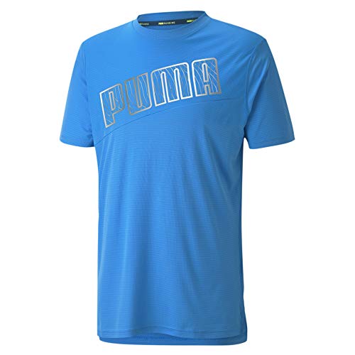 T-Shirt Running PUMA Homme NRGY Blue en Taille L pour Course à Pied