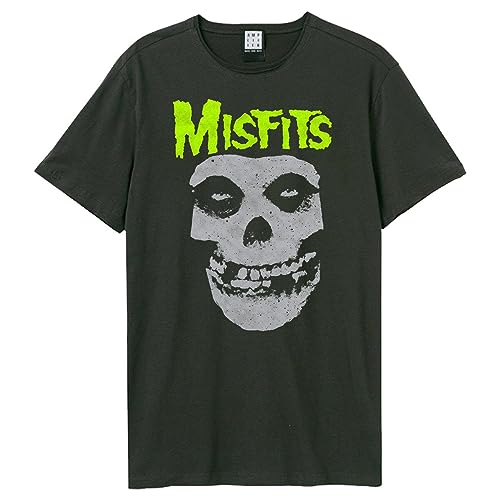 T-shirt Misfits original en coton épais gris anthracite durable