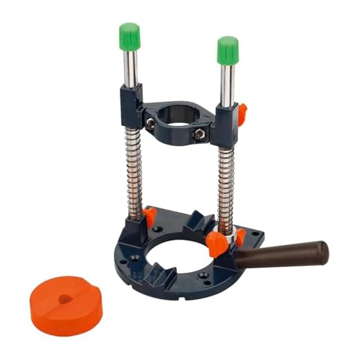 kwb Bohrmaschinen-Ständer Bohrmobil für Bohrmaschine und Akkuschrauber, Bohrständer mit 43 mm Eurospannhals